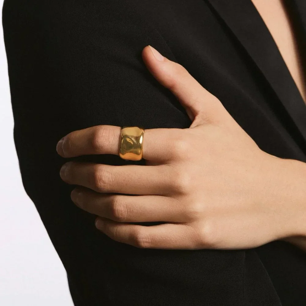 Anna Beck Wavy Band Ring (one available) - Picture 2 of 4